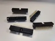 30 Pin IDC socket Vertical PCB Mount 2.54mm 2x15 Male Box header Pack of 5