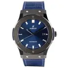 Hublot Classic Fusion Ceramic Blue Dial 45 mm Automatic Watch 511.CM.7170.LR