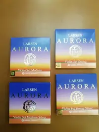 在飛比找Yahoo!奇摩拍賣優惠-{鈺聲國際弦樂器} larsen 小提琴弦 AURORA 曙