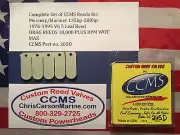CCMS Mercury/Mariner Drag Outboard Reed 135-200hp 1976-1995 V6 5 Leaf PN.265D