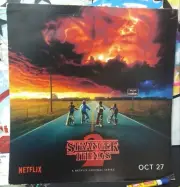 NY SUBWAY MAP AD STRANGER THINGS