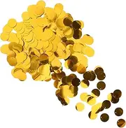 ULDIGI Shiny Sequins Dance Costume Trim Flat Loose Circle Shape Supply Disc Apparel for DIY Art Embellishment