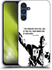 Head Case Designs Officially Licensed Liverpool Football Club Problem White Bill Shankly Quotes Gel Case [Military Grade Protection] Compatible with Samsung Galaxy A15