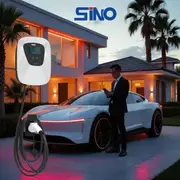 SINO - 22kW EV Charger with Touch Screen (4G/WiFi) for Commercial and Residential