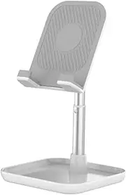 Adjustable Mobile Phone Stand Retractable Desktop Phone Bracket Metal Tablet Storage Rack Strong Support for Home Office