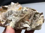Rare Brookite with Quartz Specimen Very Nice Quality Piece from Pak 275 Grams