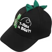 [LIFKOME] Children's Baseball Cap Kid Peaked Cap Hats for Sun Hat Boys Summer Hats Hat for Vintage Hats Baseball Cap Outdoor Baseball Cap Pattern Hat Polyester Cotton Black