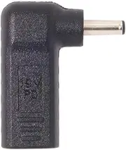 Cablecc USB 3.1 Type C USB-C to DC 19V Adapter PD Emulator Trigger 90 Degree Angled (4.0x1.3mm)