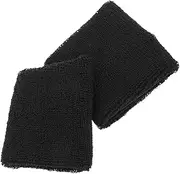 Generic 2 Pcs Sports Wrist Bands Sweat Absorbing Wrist Guards for Running Gym Elastic Sweatbands for Men Women Fashionable Comfortable