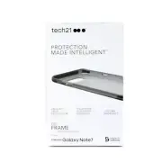 TECH21 CASE FOR SAMSUNG GALAXY NOTE 7 EVO FRAME SLIM SMOKEY BLACK NEW T21-5364