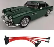 5Pcs 8mm Red Silicone HT Ignition Leads Spark Plug Wires Cables for MGB 1800 Models