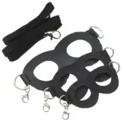 1 Set Adjustable Bearded Dragon Harness Leash Reptile Leash Outdoor Harness