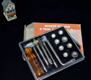 SOCKET WRENCH & TOOL KIT SET 15 IN 1 – New / box.