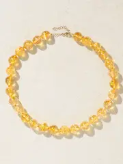 [JIA JIA] JIA JIA - Gold Citrine Necklace - One size One size Gold