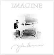 John Lennon Imagine Greetings Card (UK Size: One Size) (White/Black)