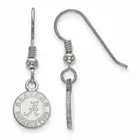 SS Univ of Alabama Crimson Tide XS Dangle Wire Earrings
