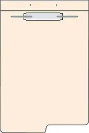 Tabbies Fileback Divider, Letter Size, 2” Capacity Fastener, Left End Tab 1/2 Cut, 8-1/2"W x 11" H, Sturdy 11 pt. Manila Stock, 26370 (100 Pack)