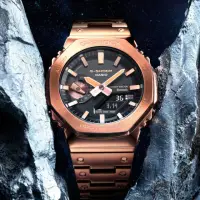 在飛比找momo購物網優惠-【CASIO 卡西歐】G-SHOCK全金屬系列 太陽能 藍牙