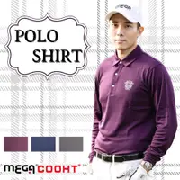 在飛比找ETMall東森購物網優惠-【MEGA COOHT】 長袖運動POLO衫 男款 HT-M