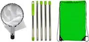 Fruit Picker with 5 Telescopic Pole Metal Fruit Picker Orchard Gardening Peach Picking Tools Garden Fruit Picking Tool Easy Install