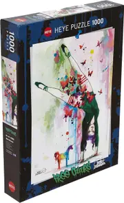 Heye Free Colours Mini Unicorn Jigsaw Puzzle 1000 Pieces (HEY29907)