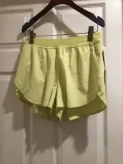 NWT Lululemon Find Your Pace Short 3" Lined Lemon Vibe LEVI Size ：6