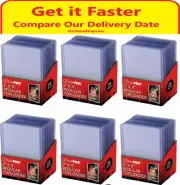 150 x Ultra Pro CLEAR TOPLOADER 3x4 Regular Card Rigid Protector 35pt