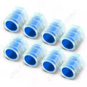 8pcs Luminous Car Tire Valve Caps Tyre Valve Stem Cover Air Dust Wheel Rim Cap