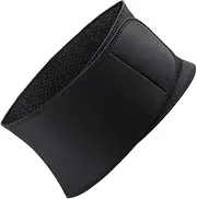 GANAZONO Abdominal Binder Belly Support Belt Lower Waist Support Band for Women for Running Yoga and Jump Rope Exercises Postpartum Fastener Black