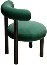 Modern Makeup Chair for Girls' Bedroom Nail and Makeup Stool for Dressing Table and Room Green Stylish Chair