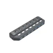 High Speed 5Gbps 4 USB 3.0 Ports+3 USB 3.0 Ports Hub with Power Adapter for PC Desktop