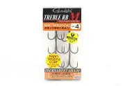 Gamakatsu 68449 Treble Hook RB M Nano Coat Size 4 (4677)