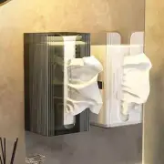 Wall Mounted Tissue Box Kitchen Wipes Storage Box Wall-Mounted Tissue Holder