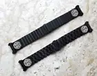 Medical Seal Engraved Black Band Strap for Fitbit Ionic Smartwatch B-MS2