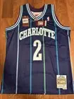 Mitchell & Ness Larry Johnson/Charlotte Hornets NBA Swingman Alternate Jersey-LG