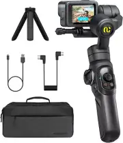 AOCHUAN Gimbal Stabilizer for Go Pro, Handheld Gimbal with 360° Rotation for ...