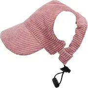 Dog Hat with Ear Holes - Outdoor Climbing Hat,Adjustable Design with Ear Holes Beach Visor for Small Medium Large Dogs Outdoor Sport Walking Hiking Beach Outings