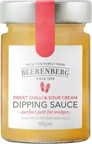 Beerenberg Sweet Chilli & Sour Cream Dipping Sauce, 160 G