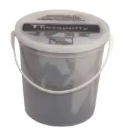 Cando Theraputty Standard Hand Exercise Putty - 5 lb - Black - X-firm