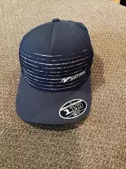 Travis Mathew 110 Flexfit SnapBack Hat New With Tags Natixis Investment Logo