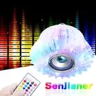 LED Music Bulb E27 Crystal Light RGB Color Changing Light Speaker Remo