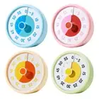 60Minutes Visual Timer Mechanical Count Down Timer for Children Work Adults
