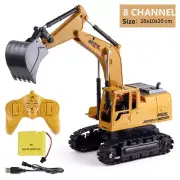 8CH RC RADIO REMOTE CONTROL EXCAVATOR TRUCK ENGINEERING CONSTRUCTION VEHICLE TOY