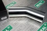 Vibrant Performance 4" OD 30 Degree 6061 Aluminum Mandrel Bend Tubing Polished