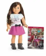 American Girl GRACE Doll of the Year & Book 18" GRACE THOMAS NEW SHIPS SAME DAY!