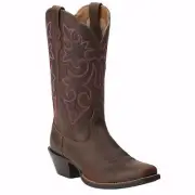 Ariat Ladies Round Up Square Toe Western Boot 10014172