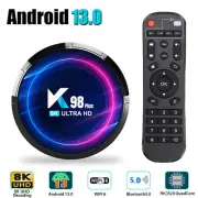 K98 Plus Android13.0 TV Box RK3528 Quad-core 8K Media Player 2.4/5G WiFi BT P5J1