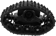 Anti-Slip Crawler Tire DIY Tank Track Wheel for Rc Off-Road Truck Upgrade Black