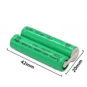 2.4V 750mAh AAA Battery For HC3410 HC3426 5446 5447 5450 BT9290 Electric Shaver