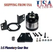 1:5 Planetary Gear Box Gearbox Transmission for 1/10 RC Crawler D90 4WD Car US